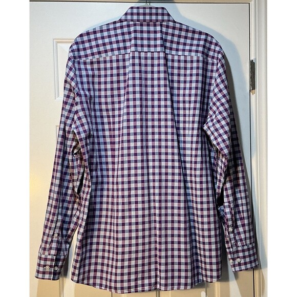 Hugo Boss Slim Fit Button Down Collar Italian Fabric Shirt Men's Size 43/17 - Picture 5 of 7